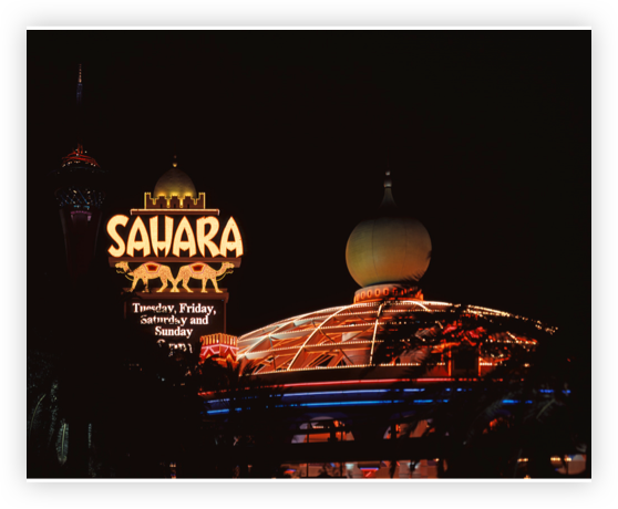 Hotel Sahara, Las Vegas