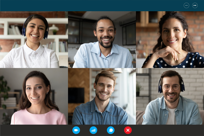 A screenshot of a Zoom conference call